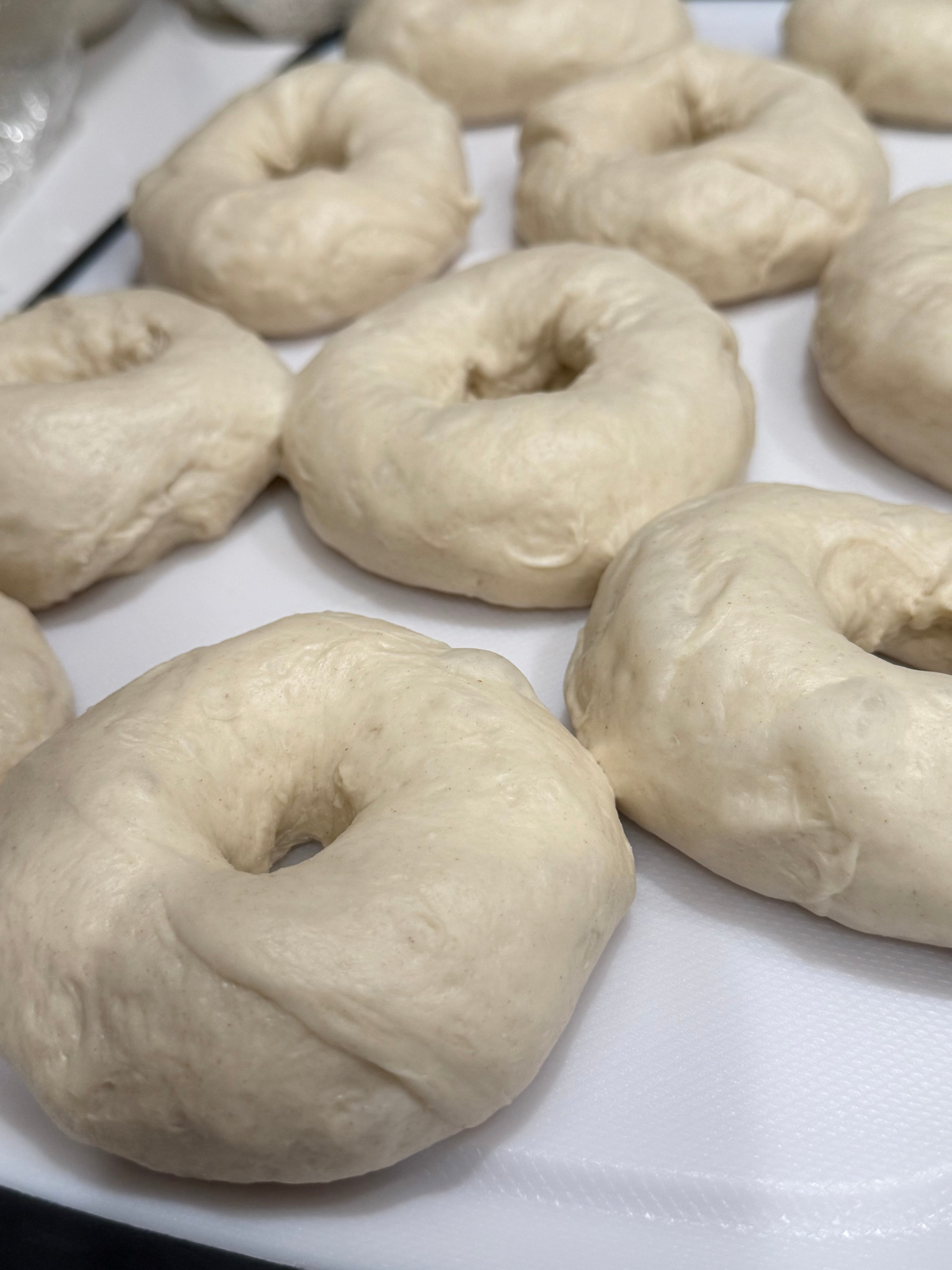 Sourdough Bagels