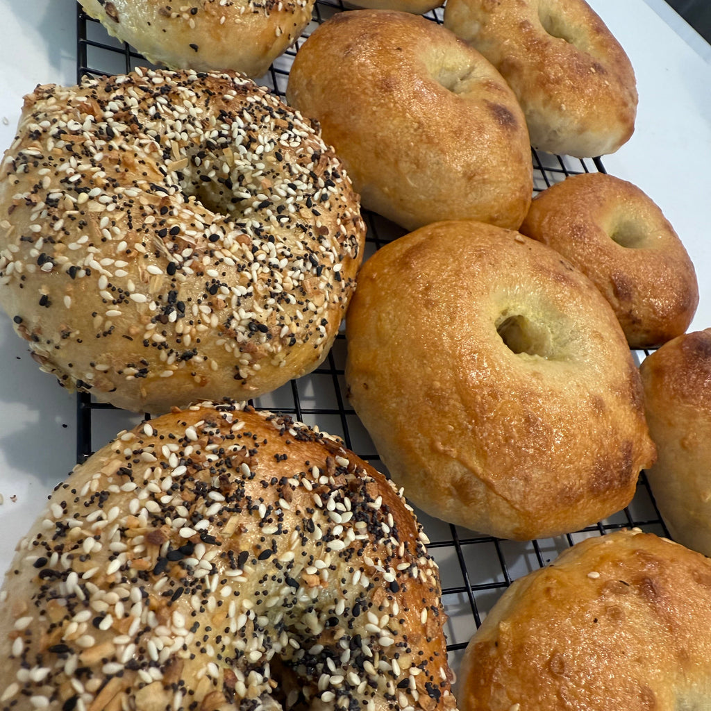 Sourdough Bagels