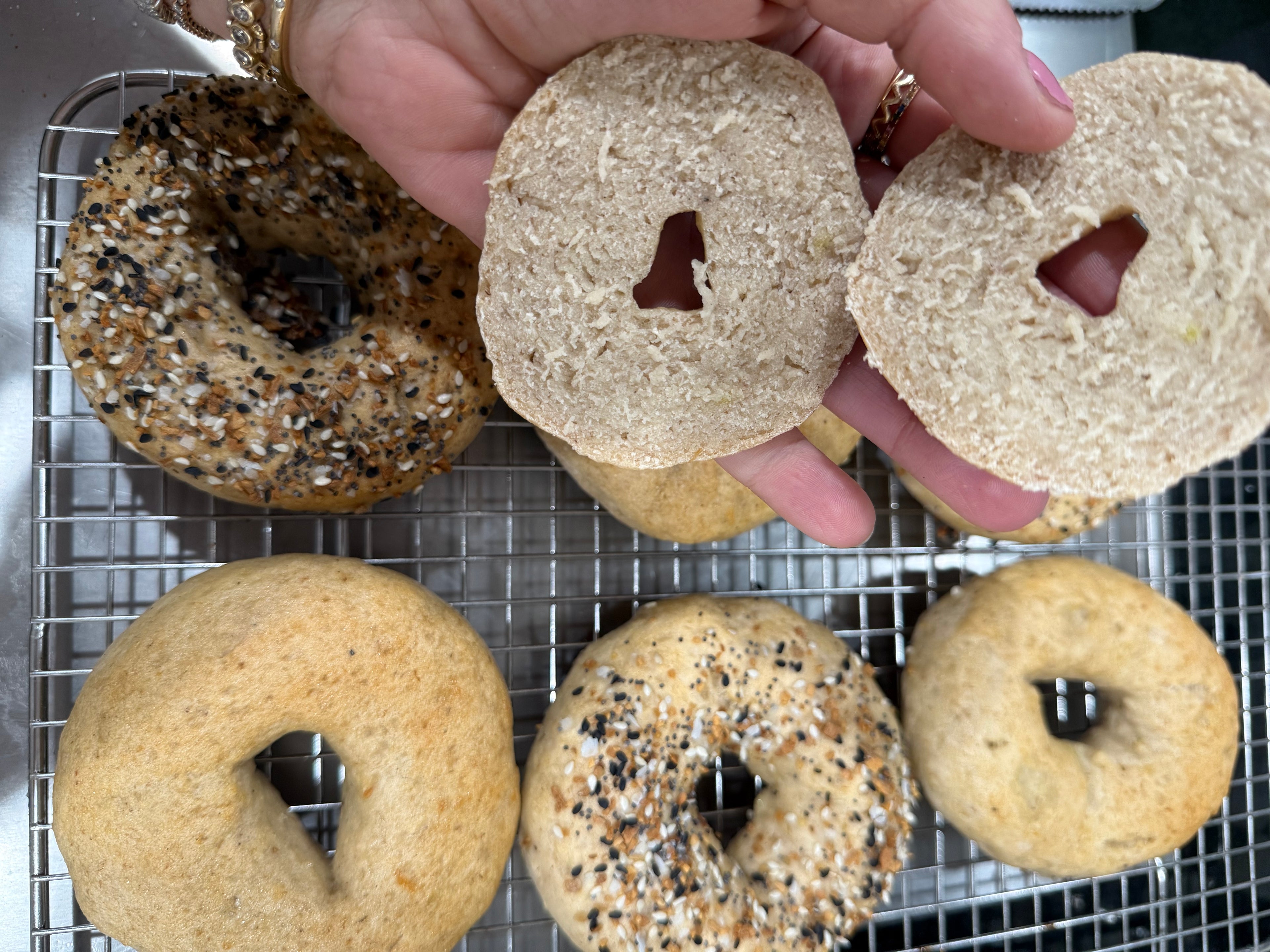 GF Sourdough Bagels